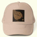 Hen - Square Animals Illustration hats