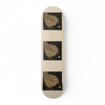 Hen - Square Animals Illustration Skateboard