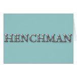 Henchman cards