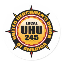 Henchmen Union stickers