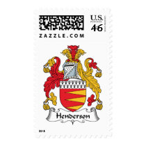 Henderson Family Crest Postage