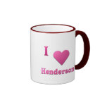 Henderson -- Hot Pink Mugs