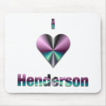Henderson -- Purple & Turquoise Mousepad