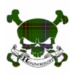 Henderson Tartan Skull Tshirt