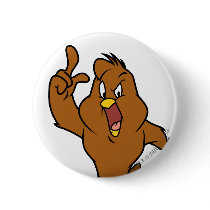 Henery Hawk Yelling Pinback Buttons