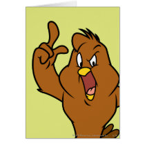 Henery Hawk Yelling Greeting Cards