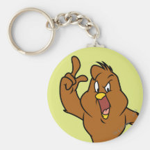 Henery Hawk Yelling Key Chains