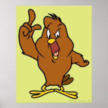 Henery Hawk Yelling Posters