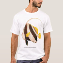 Heniochus Macrolepidotus t-shirts