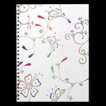 Henna Floral Design 2 Notebook notebooks