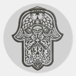 Henna Hand of Hamsa Stickers