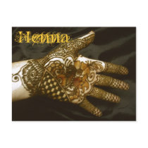 Henna Hand of the Dogwood postcards by BAbdoyan Henna Hand of the Dogwood postcards