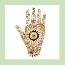 Henna Hand t-shirts