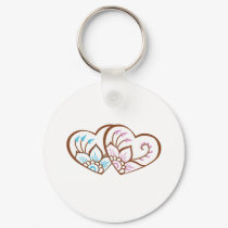 Henna Heart Double keychains by sixteenthkid Henna Heart Double keychains