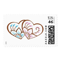 Henna Heart Double postage by sixteenthkid Henna Heart Double postage