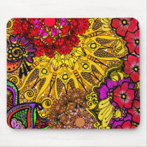 Henna Managerie mousepads by BAbdoyan Henna Managerie mousepads
