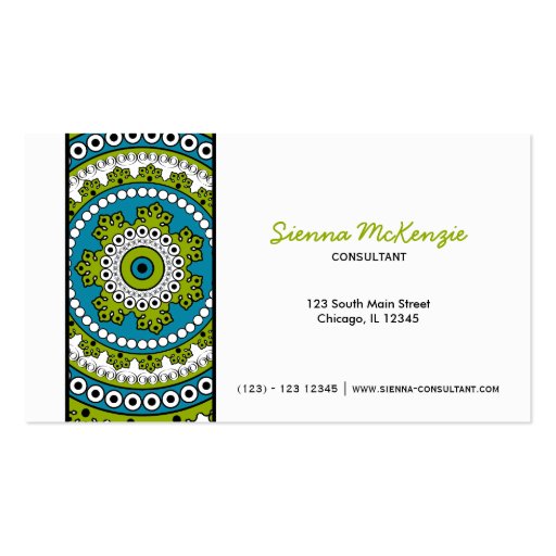 Henna Mehndi Consultant Business Card Zazzle