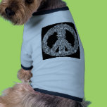 Henna Peace Sign pet clothing