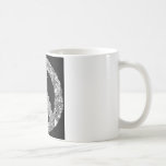 Henna Peace Sign mugs