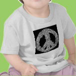 Henna Peace Sign t-shirts