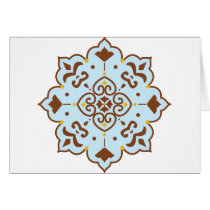 Henna Persian Rug Mandala Cards