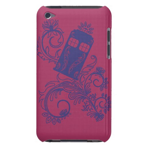 Henna Police Box Case-Mate Case Barely There iPod Covers