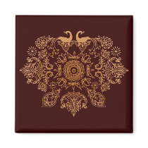 Henna Rock Magnets by RockHouseCo Henna Rock Magnets