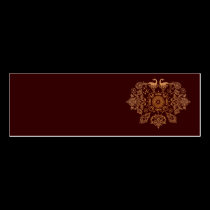 Henna Rock Profile Cards business cards
