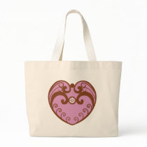 Henna Swirl Heart bags by sixteenthkid Henna Swirl Heart bags