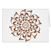 Henna Swirl Mandala cards by sixteenthkid Henna Swirl Mandala cards