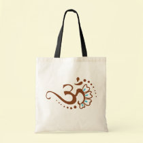 Henna Tattoo Flower Om Bag bags