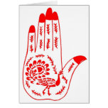 Henna Tattoo Hands Cards