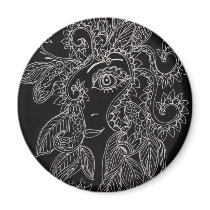 henna woman magnets by angelpainter1 henna woman magnets