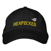 Henpecked Embroidered Hat embroidered hats by embroideryshirts Henpecked Embroidered Hat embroidered hats