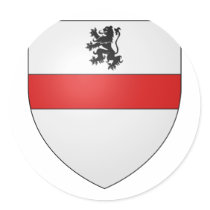Henri de Oeffte, Netherlands Round Sticker
