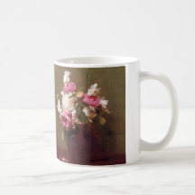 Henri Fantin-Latour Peonies and Roses Mug