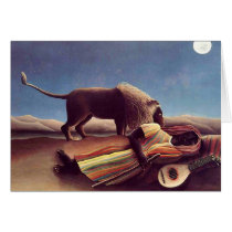 Henri Rousseau - The Sleeping Gypsy cards