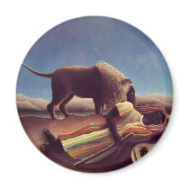 Henri Rousseau - The Sleeping Gypsy magnets