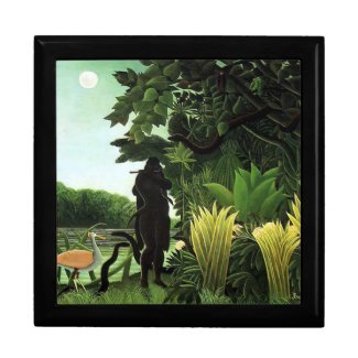 Henri Rousseau The Snake Charmer Trinket Boxes