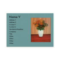 Henri Rousseau's Bouquet of Flowers (circa 1900) Business Cards