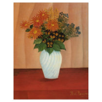 Henri Rousseau's Bouquet of Flowers (circa 1900) Personalized Flyer
