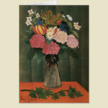 Henri Rousseau's Flowers in a Vase (1909) cards