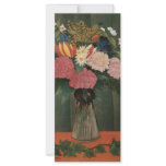 Henri Rousseau's Flowers in a Vase (1909) Custom Rack Cards
