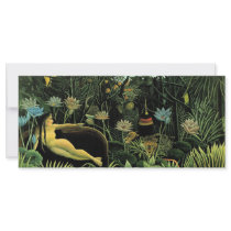 Henri Rousseau's The Dream (1910) Personalized Rack Card