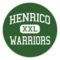 Henrico - Warriors - High - Richmond Virginia stickers by customteamsportswear Henrico - Warriors - High - Richmond Virginia stickers