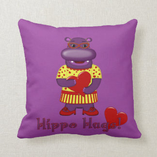 pillow pet purple hippo