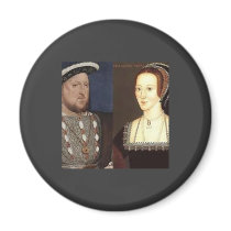 Henry 8th and Anne Boleyn Refrigerator Magnets