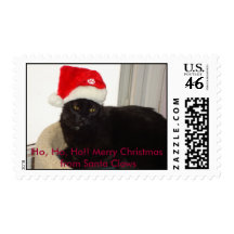 Henry as Santa Postage