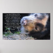 Henry David Thoreau  ANIMAL RIGHTS Quote Print