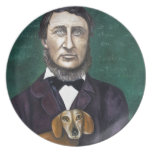 Henry David Thoreau Dinner Plate
